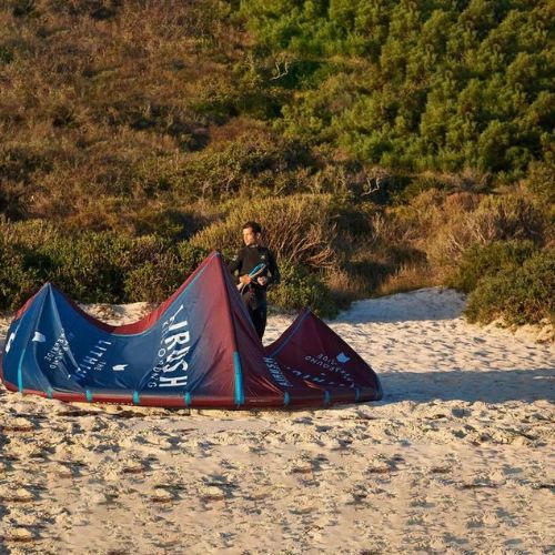 Latawiec kitesurfingowy Airush Lithium V13 red/teal