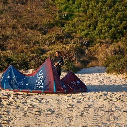 Latawiec kitesurfingowy Airush Lithium V13 red/teal