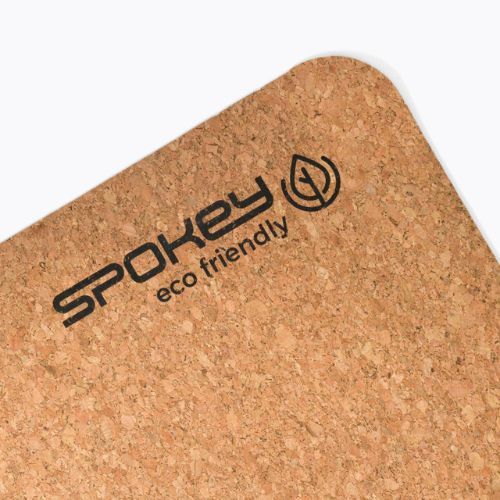 Mata do jogi korkowa Spokey Savasana Mand 4 mm zielona 926537