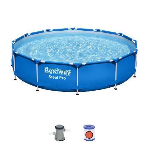 Basen stelażowy Bestway Steel Pro 366 cm