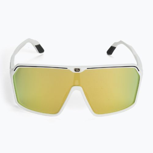 Okulary przeciwsłoneczne Rudy Project Spinshield white matte/multilaser gold