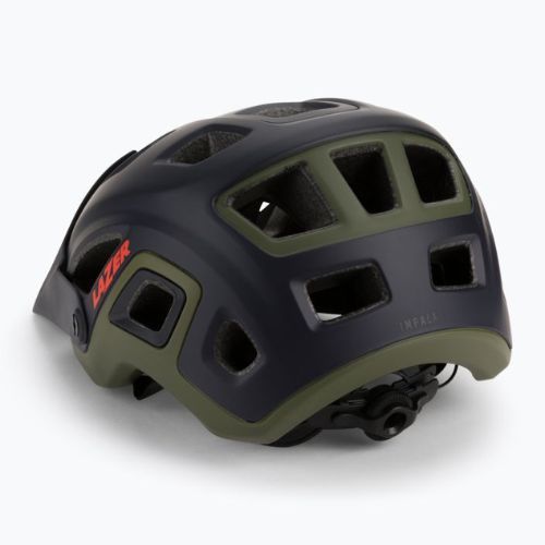 Kask rowerowy Lazer Impala matte blue/green