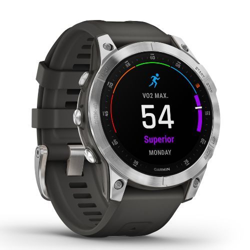 Zegarek Garmin Epix 2 Hrm Elevate Ox srebrny 010-02582-01