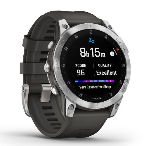 Zegarek Garmin Epix 2 Hrm Elevate Ox srebrny 010-02582-01