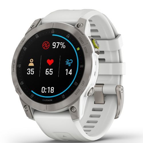 Zegarek Garmin Epix 2 Sapphire HRM Elevate Ox biały 010-02582-21
