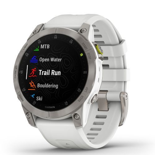 Zegarek Garmin Epix 2 Sapphire HRM Elevate Ox biały 010-02582-21