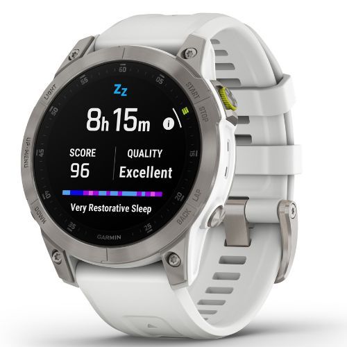 Zegarek Garmin Epix 2 Sapphire HRM Elevate Ox biały 010-02582-21