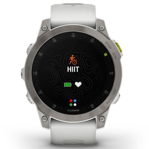 Zegarek Garmin Epix 2 Sapphire HRM Elevate Ox biały 010-02582-21