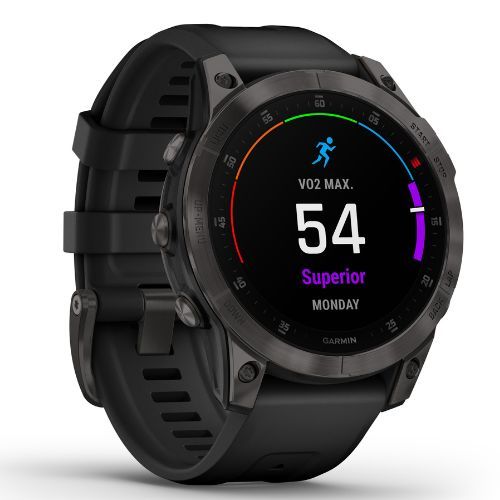 Zegarek Garmin Epix 2 Sapphire HRM Elevate Ox czarny 010-02582-11