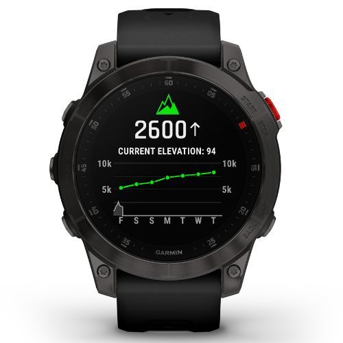 Zegarek Garmin Epix 2 Sapphire HRM Elevate Ox czarny 010-02582-11
