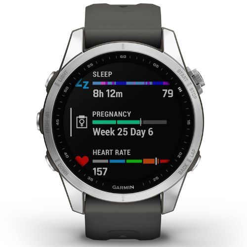 Zegarek Garmin Fenix 7S Hrm Elevate Ox srebrny 010-02539-03
