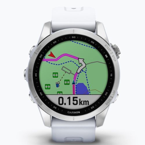 Zegarek Garmin Fenix 7S Hrm Elevate Ox srebrny 010-02539-03
