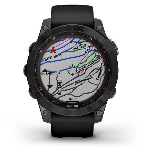 Zegarek Garmin Fenix 7 Solar Hrm Elevate Ox czarny 010-02540-11