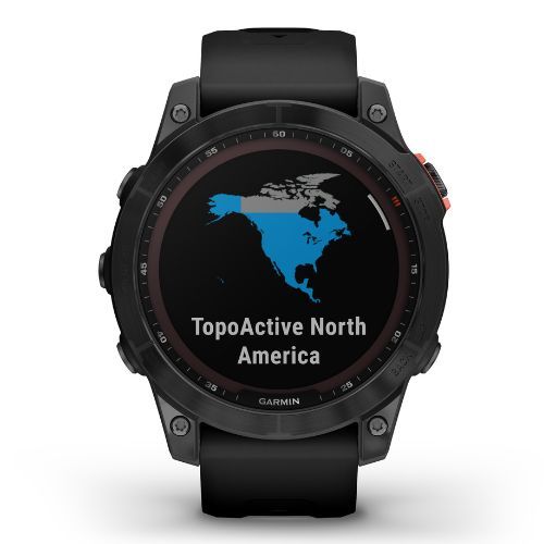 Zegarek Garmin Fenix 7 Solar Hrm Elevate Ox czarny 010-02540-11