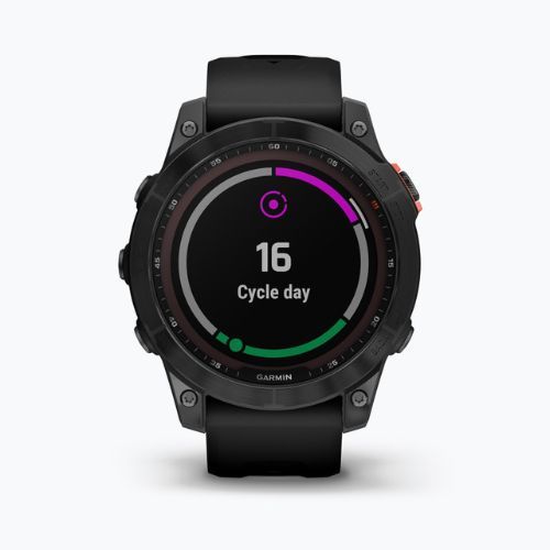 Zegarek Garmin Fenix 7 Solar Hrm Elevate Ox czarny 010-02540-11