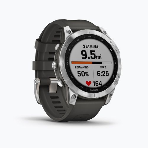 Zegarek Garmin Fenix 7 Hrm Elevate Ox srebrny 010-02540-01