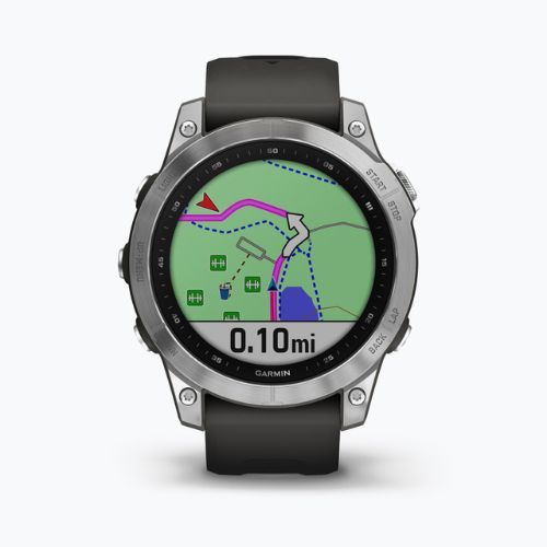 Zegarek Garmin Fenix 7 Hrm Elevate Ox srebrny 010-02540-01