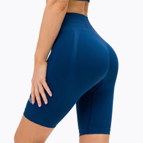 Spodenki treningowe damskie Gym Glamour Push Up classic blue