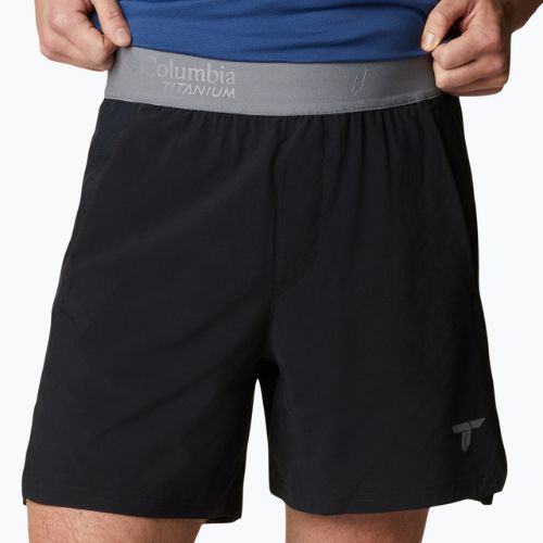 Spodenki trekkingowe męskie Columbia Titan Pass LW black