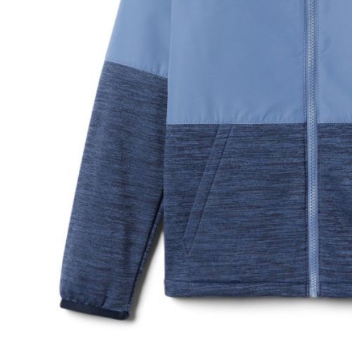 Bluza trekkingowa dziecięca Columbia Out-Shield Dry bluestone/collegiate navy heather