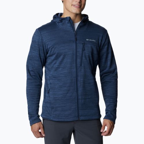 Bluza trekkingowa męska Columbia Maxtrail II collegiate navy heather