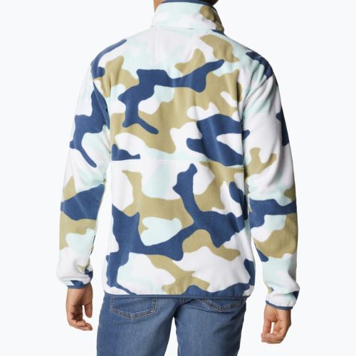 Bluza polarowa męska Columbia Back Bowl savory mod camo/collegiate navy