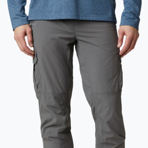 Spodnie trekkingowe męskie Columbia Silver Ridge II Cargo city grey