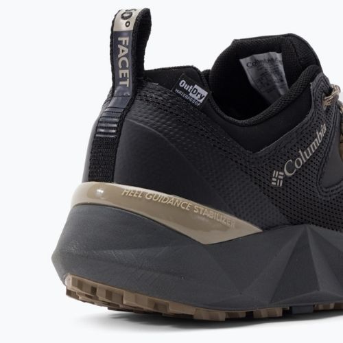 Buty turystyczne męskie Columbia Facet 60 Low Outdry black/ancient fossil