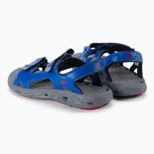 Sandały trekkingowe dziecięce Columbia Techsun Vent X stormy blue/mountain red