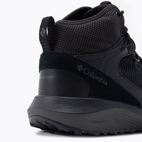 Buty trekkingowe męskie Columbia Trailstorm Mid Wp black/dark grey
