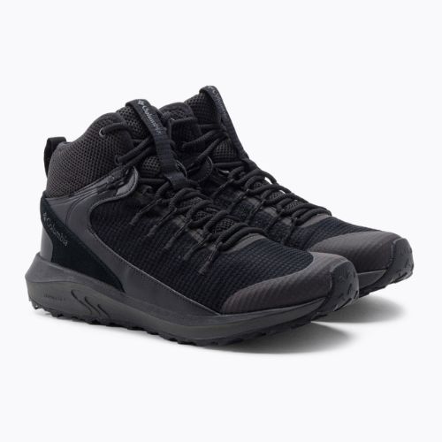 Buty trekkingowe męskie Columbia Trailstorm Mid Wp black/dark grey