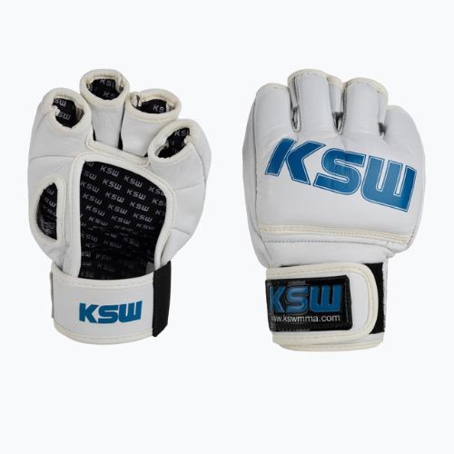 Rękawice grapplingowe KSW blue