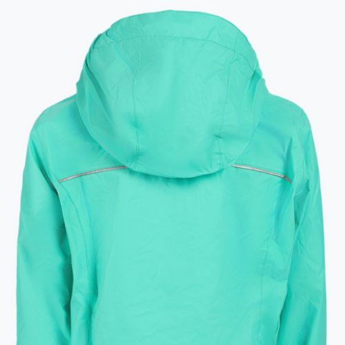 Kurtka przeciwdeszczowa dziecięca Columbia Arcadia electric turquoise