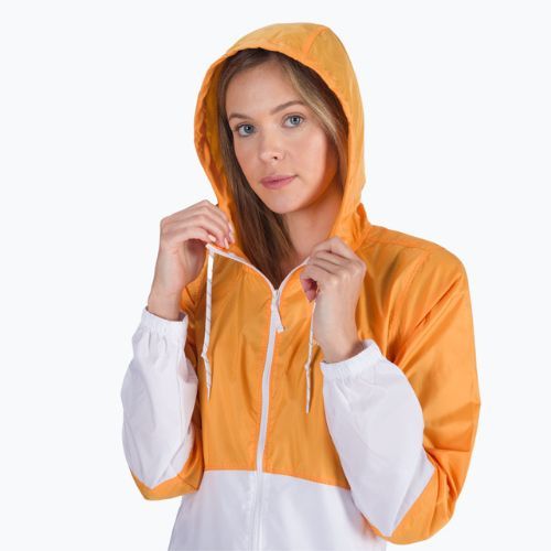 Kurtka przeciwwiatrowa damska Columbia Flash Forward mango/white