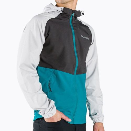 Kurtka softshell męska Columbia Panther Creek deep marine/shark/nimbus grey