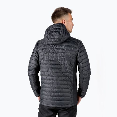 Kurtka hybrydowa męska Columbia Powder Pass Hooded black