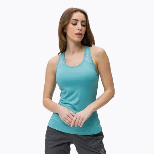Koszulka trekkingowa damska Columbia Peak To Point II Tank sea wave heather