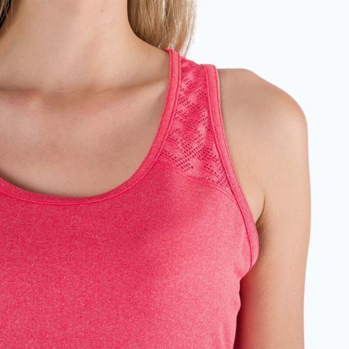Koszulka trekkingowa damska Columbia Peak To Point II Tank red hibiscus heather