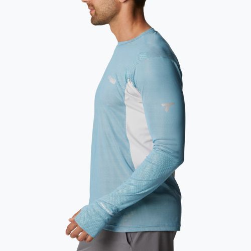 Longsleeve trekkingowy męski Columbia Titan Pass Sun Deflect deep marine/nimbus grey