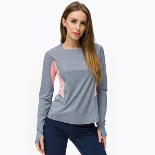 Longsleeve trekkingowy damski Columbia Titan Pass Sun Deflect nocturnal/coral reef