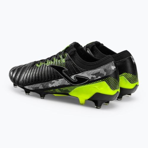 Buty piłkarskie męskie Joma Propulsion Cup FG black/lemon fluor