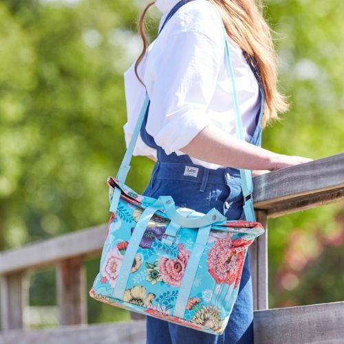 Torba rowerowa na bagażnik Basil Bloom Field Shopper 15-20 l sky blue