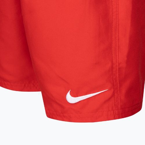 Szorty kąpielowe dziecięce Nike Essential 4" Volley university red