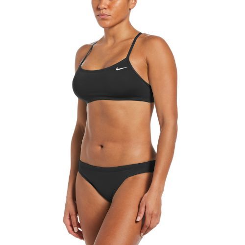 Strój pływacki dwuczęściowy damski Nike Essential Sports Bikini black