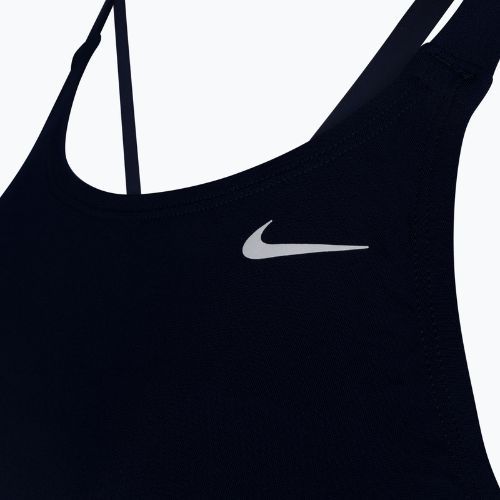 Strój pływacki jednoczęściowy damski Nike Hydrastrong Solid Fastback black