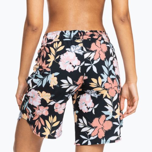 Szorty kąpielowe damskie ROXY Basics 9" anthracite/island vibes