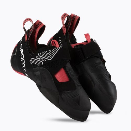 Buty wspinaczkowe damskie La Sportiva Theory black hibiscus