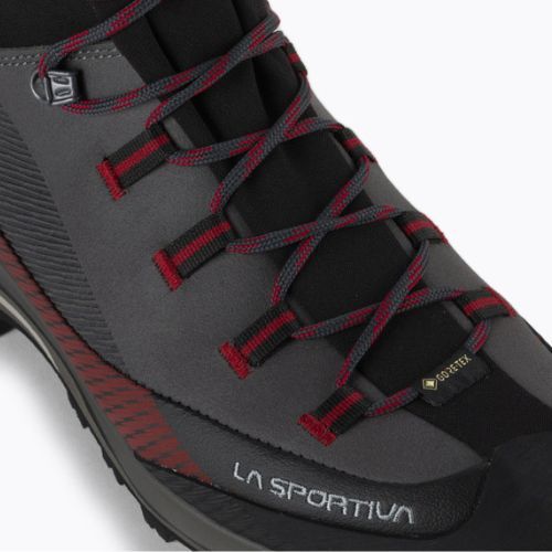 Buty trekkingowe męskie La Sportiva Trango TRK Leather GTX carbon/chili