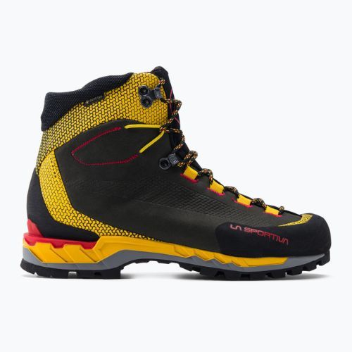 Buty wysokogórskie męskie La Sportiva Trango Tech Leather GTX black/yellow