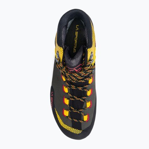 Buty wysokogórskie męskie La Sportiva Trango Tech Leather GTX black/yellow